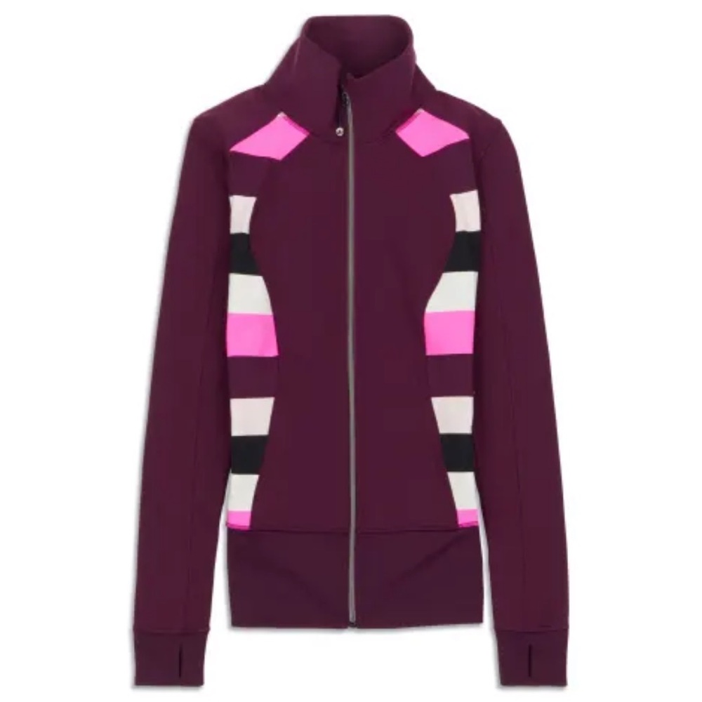 Lululemon Purple Stripe Jacket